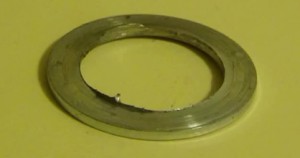 Drilled washer