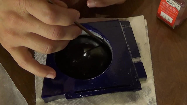 Paint Crack Black