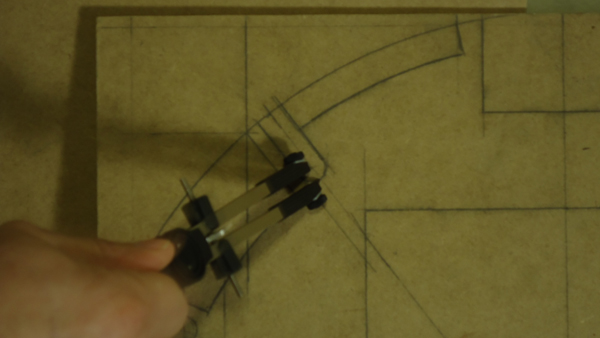Radius cut