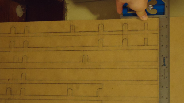 Marking uprights