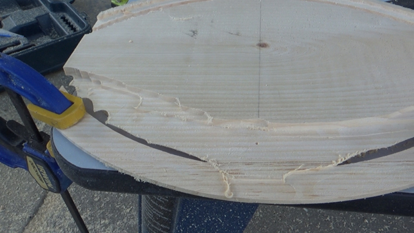 Rout underside