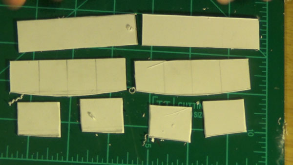 Sides of octagon port