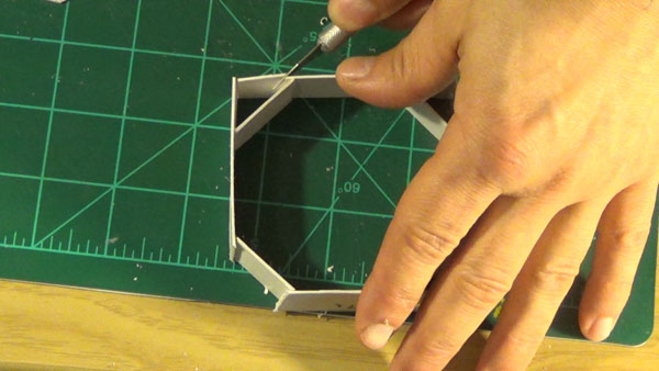 Trimming octagon port box